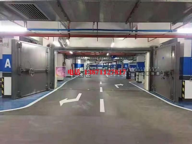 兴安电动平移门密闭防护门